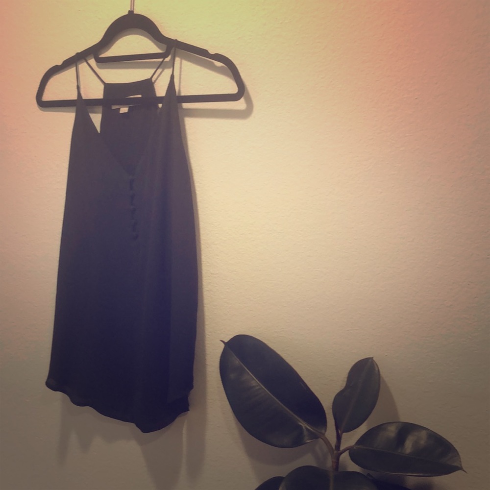 LOFT Racer back flowy blouse
